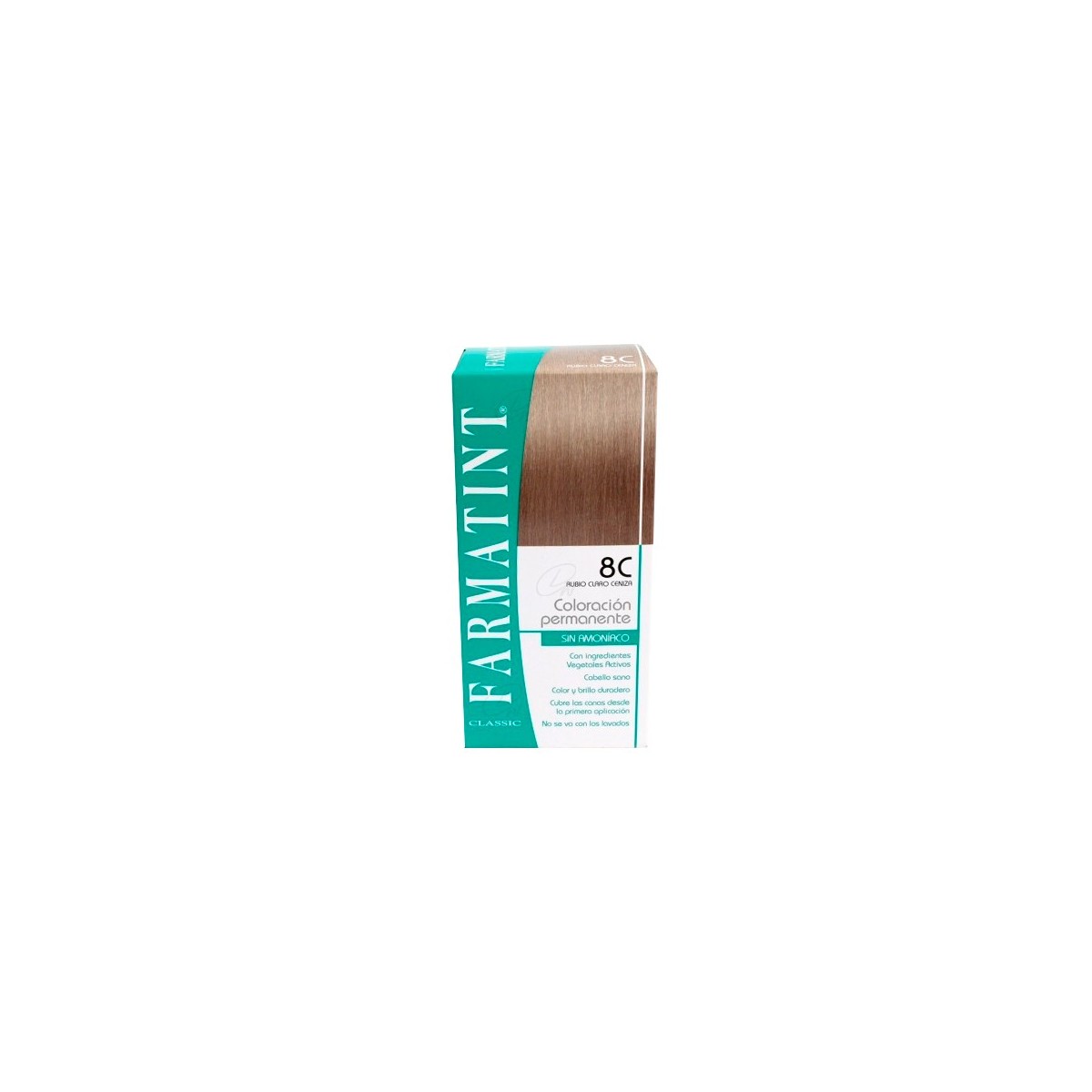 FARMATINT gel 8 C RUBIO CLARO CENIZA