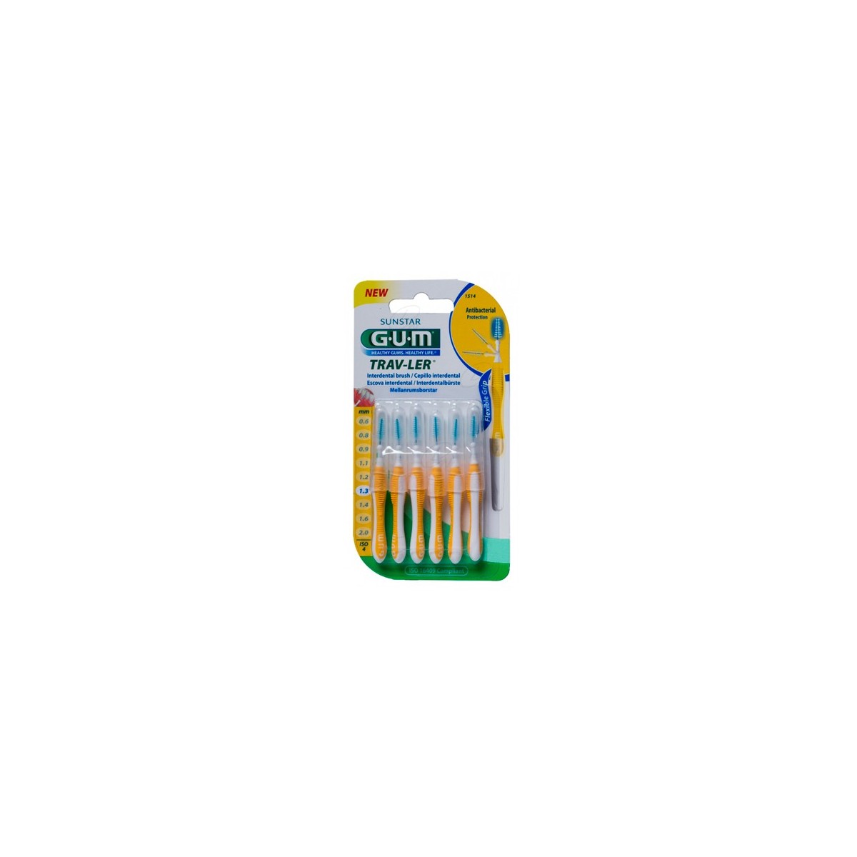CEPILLO INTERDENTAL VIAJE EXTRAFINO 13 MM...