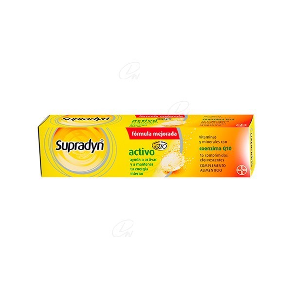 SUPRADYN ACTIVO EFERVESCENTE 15 COMP EFERV