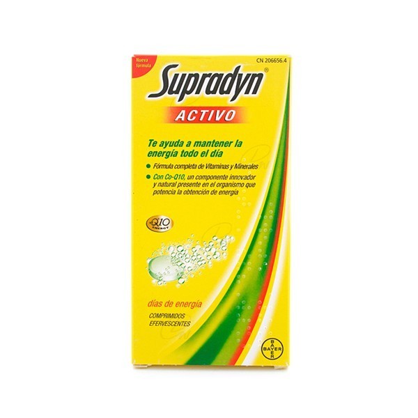 SUPRADYN ACTIVO EFERVESCENTE 30 COMP EFERV