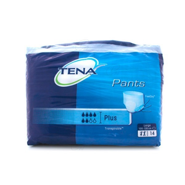 ABSORB INC ORINA NOCHE ANAT TENA PANTS PLUS T GDE 14 U