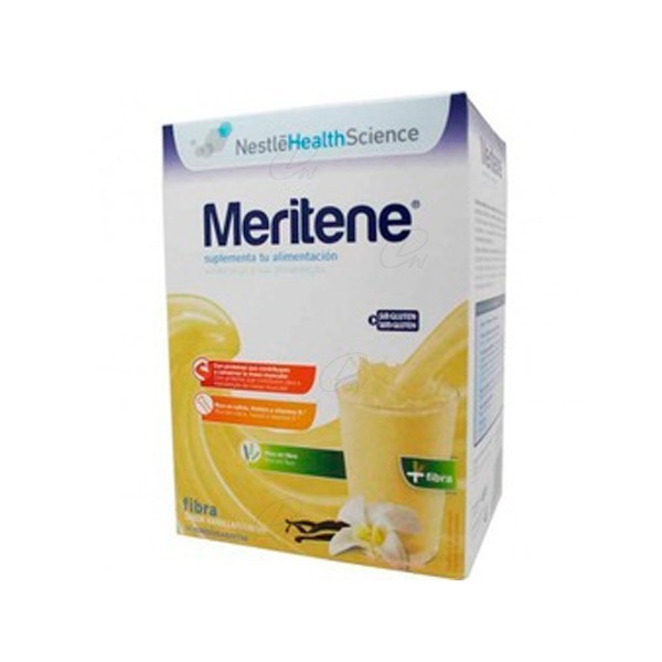 MERITENE FIBRA 35 G 14 SOBRES VAINILLA