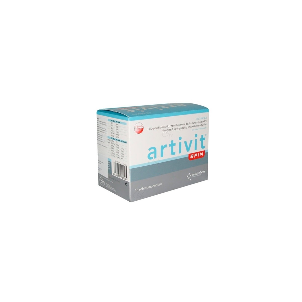 ARTIVIT SPIN 15 SOBRES