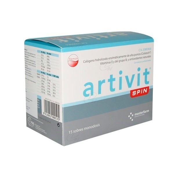 ARTIVIT SPIN 15 SOBRES