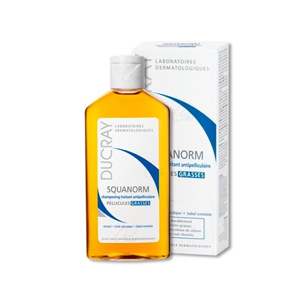 SQUANORM CHAMPU TTE ANTICASPA CASPA GRASA 125 ML
