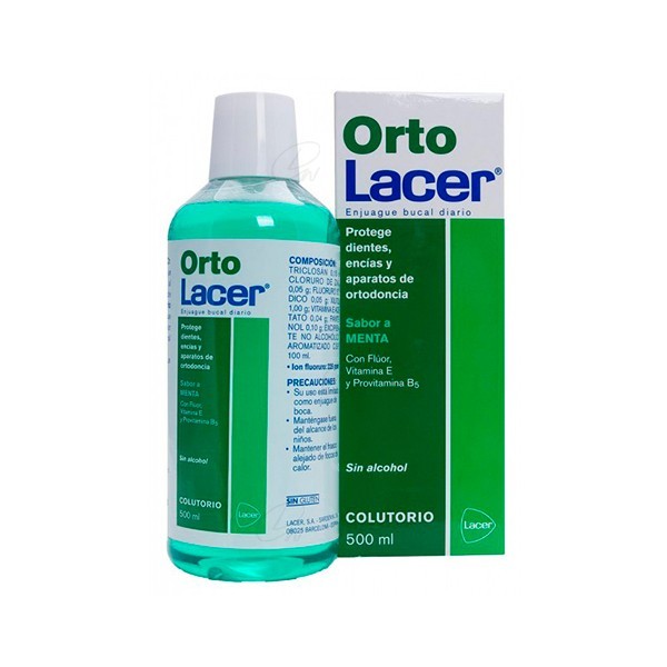 ORTOLACER COLUTORIO MENTA 500 ML
