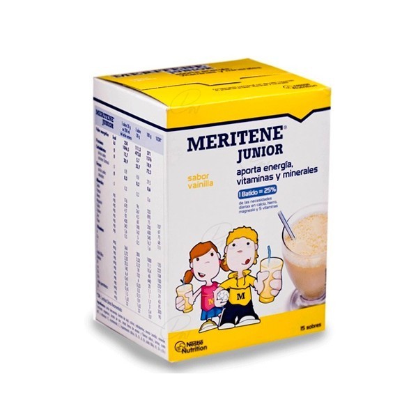 MERITENE JUNIOR 30 G 15 SOBRES VAINILLA