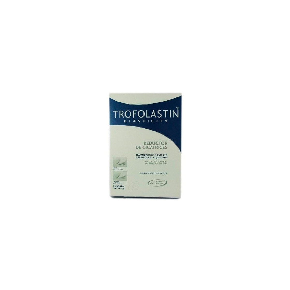 TROFOLASTIN REDUCTOR DE CICATRICES 10 X 14 CM 5 U