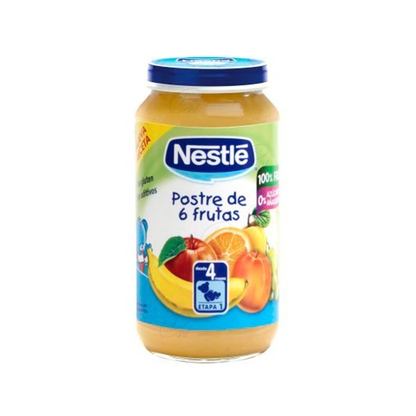 NESTLE POSTRE 6 FRUTAS 250 G