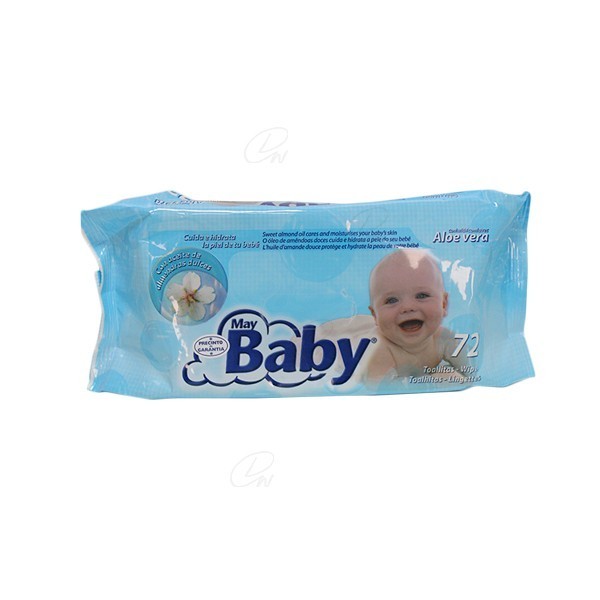 MAYBABY TOALLITAS INFANTILES 72 TOALLITAS