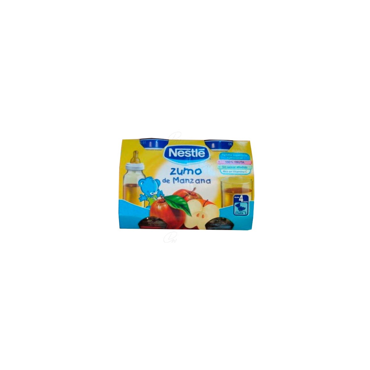NESTLE ZUMO MANZANA 125 ML 2 U