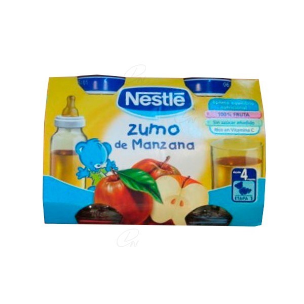 NESTLE ZUMO MANZANA 125 ML 2 U