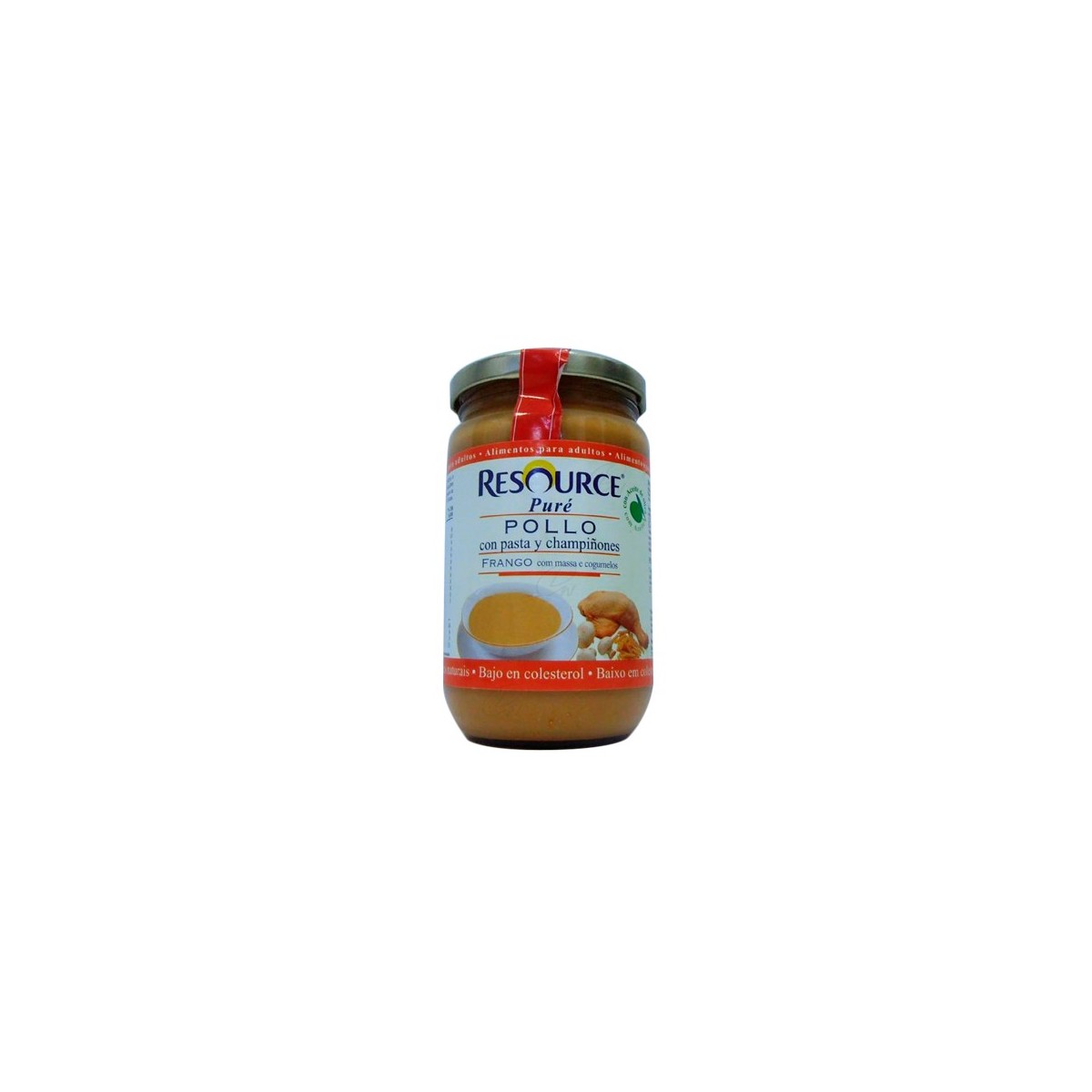 RESOURCE PURE 300 G POLLO PASTA Y CHAMPIÑONES