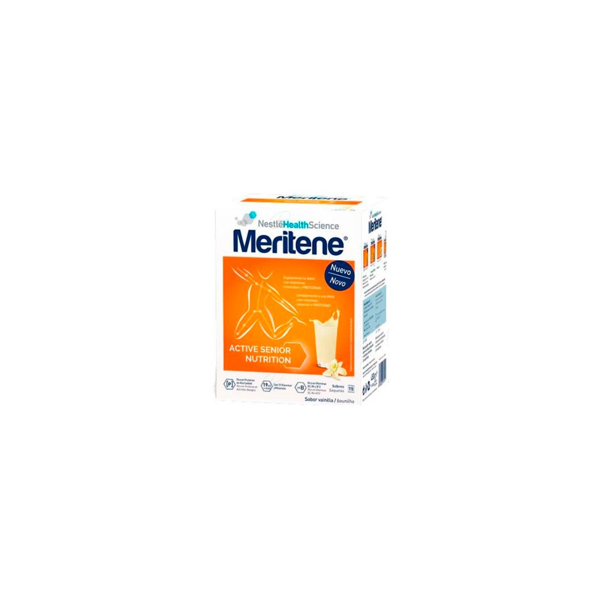 MERITENE 30 G 15 SOBRES VAINILLA