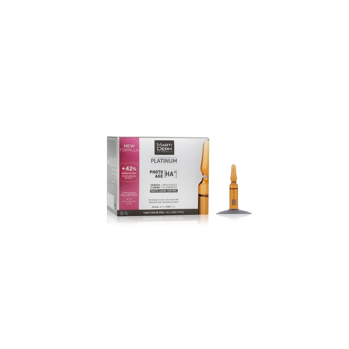 Martiderm Platinum Photo Age 10 Ampollas