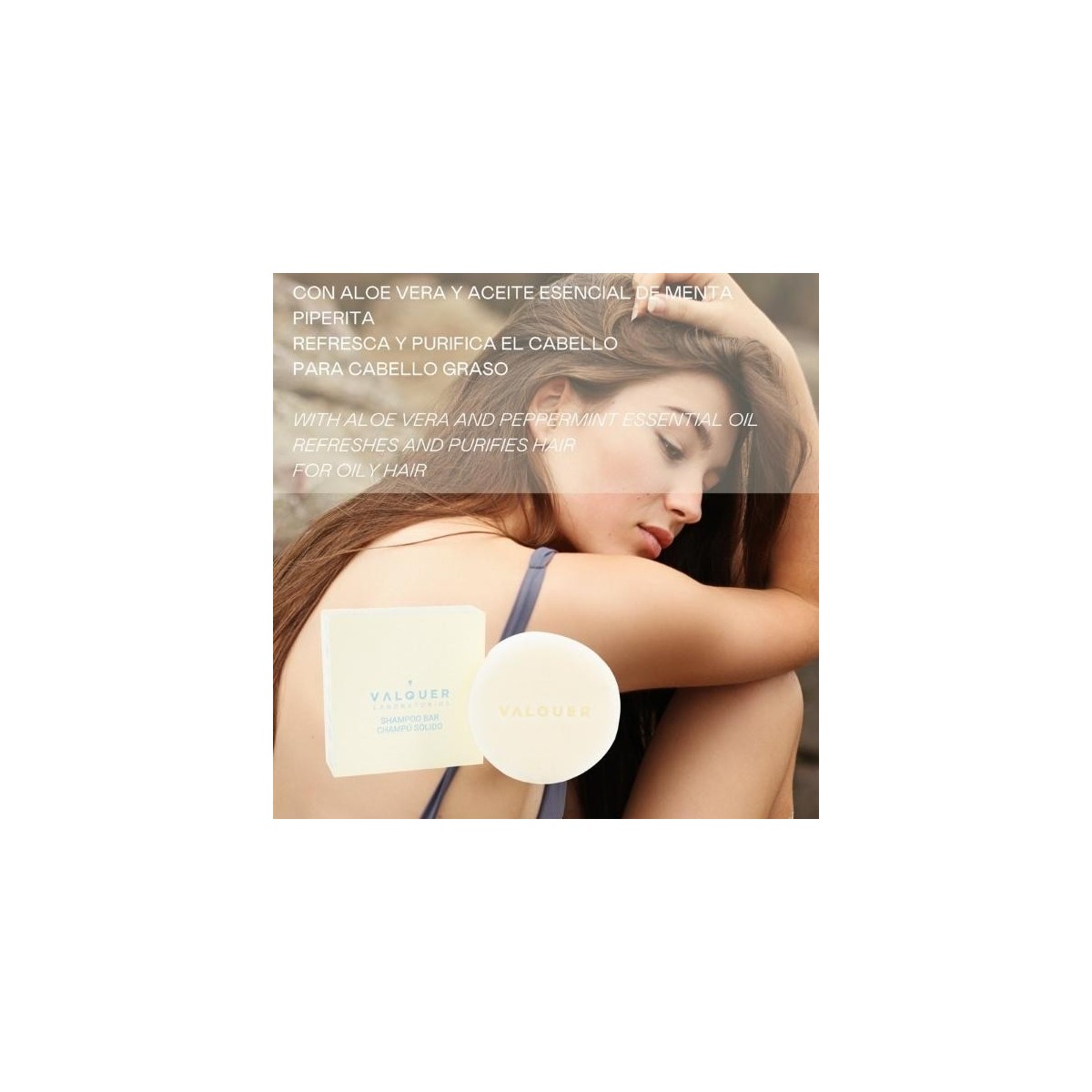 Valquer Champú Sólido Cabello Graso 50 gr
