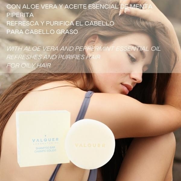 Valquer Champú Sólido Cabello Graso 50 gr