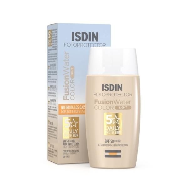 Fotoprotector Isdin Fusion Water Color Light  SPF 50